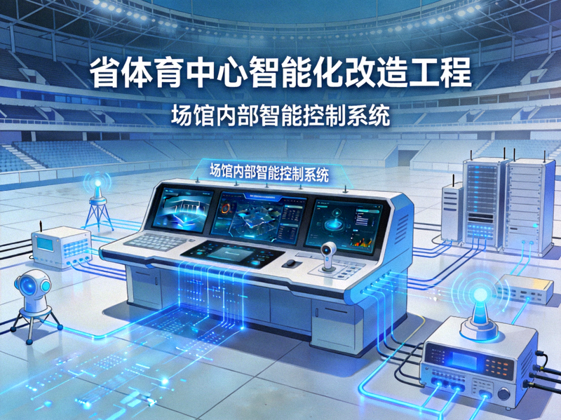 省体育中心智能化改造工程 - 场馆内部智能控制系统
